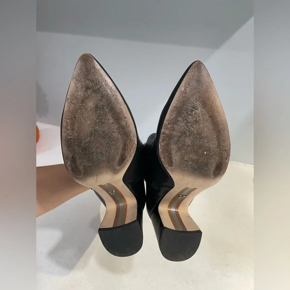 Sam Edelman Sleek Black Hilty Ankle Booties - Picture 8 of 8